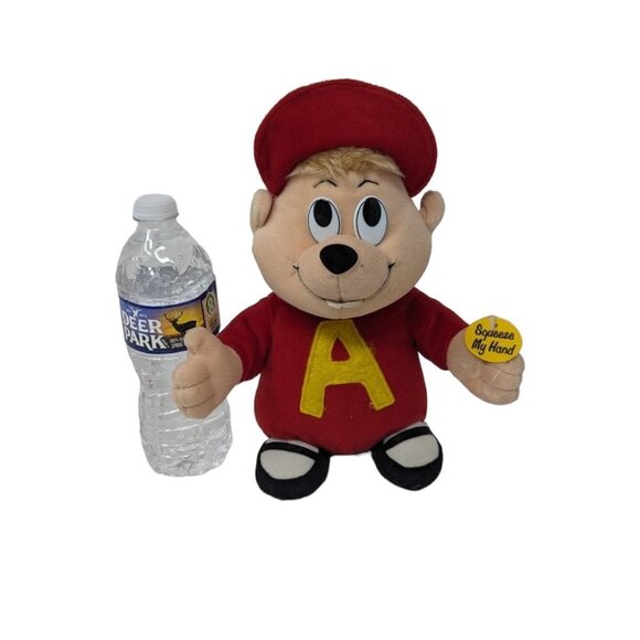 Vintage Gemmy Industries Alvin The Chipmunks Plush Stuffed Doll - NOT WORKING - Picture 5 of 9